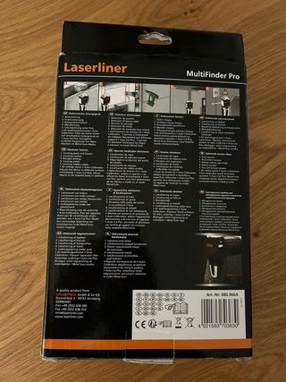 Laserliner MultiFinder Pro: Detector de metales