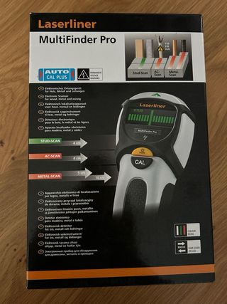 Laserliner MultiFinder Pro: Detector de metales