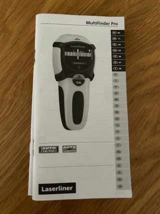 Laserliner MultiFinder Pro: Detector de metales