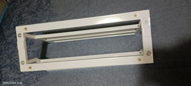 Toallero pared blanco - Marca Allibert