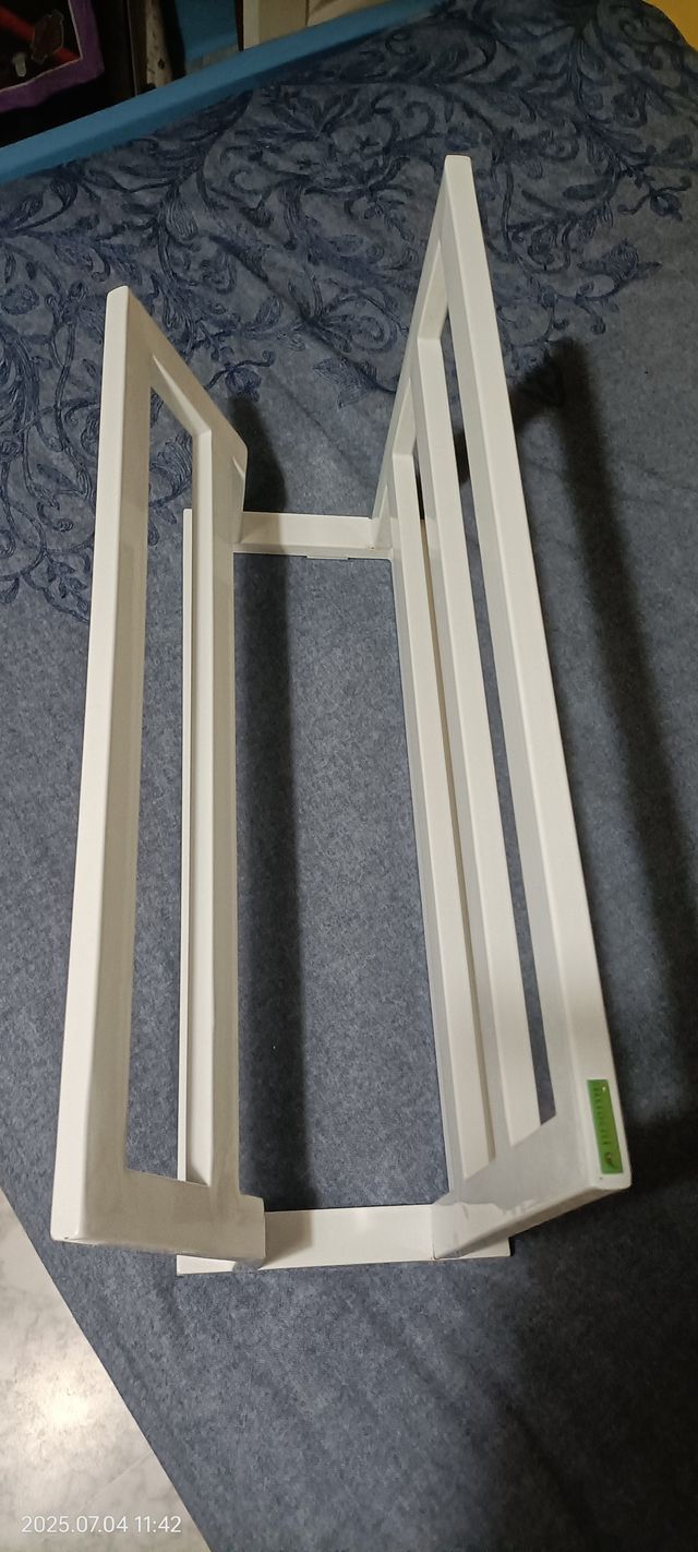 Toallero pared blanco - Marca Allibert