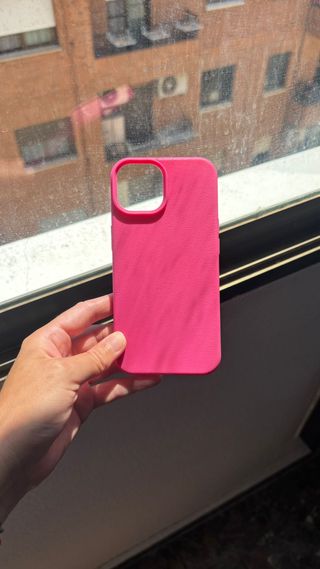 Funda rosa iPhone 13/14/15