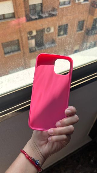 Funda rosa iPhone 13/14/15