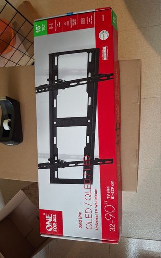 Soporte de Televisión para colgar en pared.