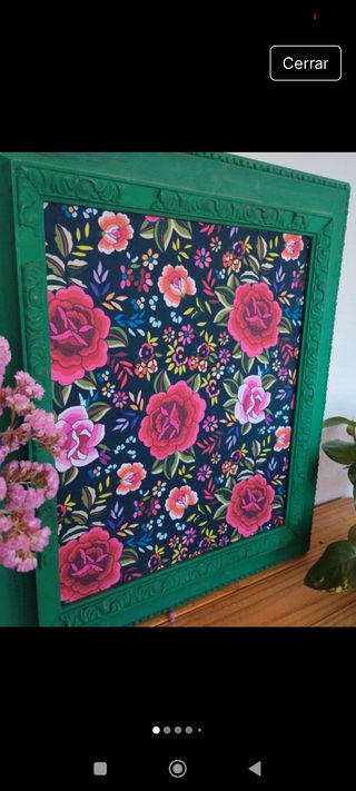 Cuadro Flores Vintage