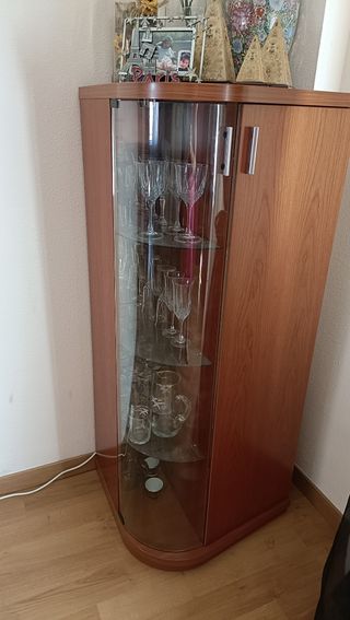 Mueble TV salón madera