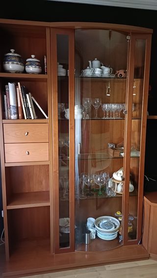 Mueble TV salón madera
