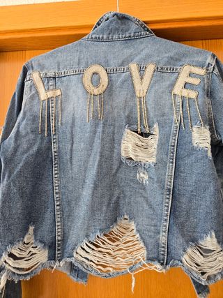Chaqueta vaquera Love