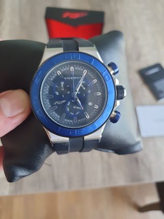 Reloj Viceroy plata - azul Perfecto estado