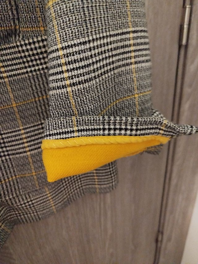 Americana cuadros Bershka T-S