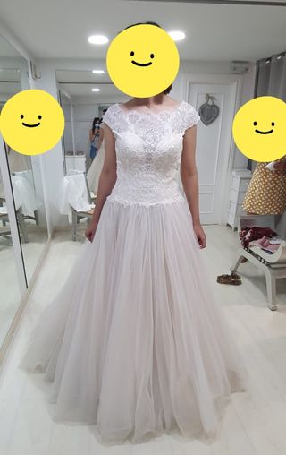 Vestido novia - Talla 40