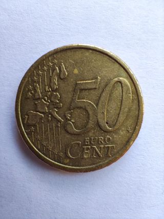 Moneda 50 céntimos Finlandia 1999