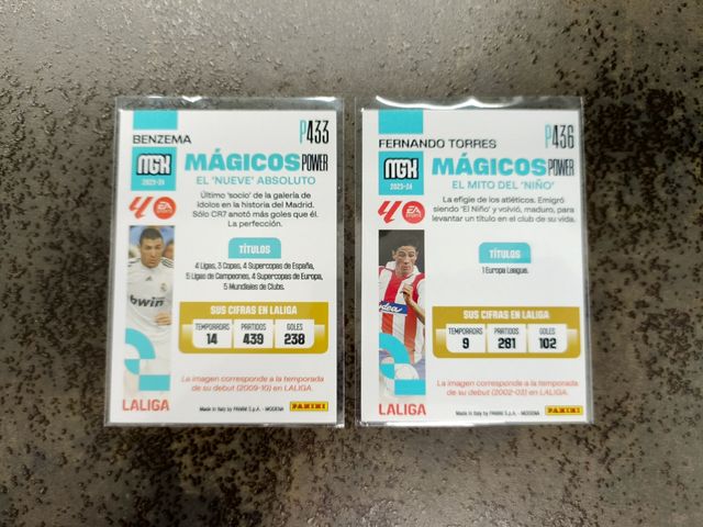 MGK Mágicos Power 23-24 Benzemá P433 Torres P436