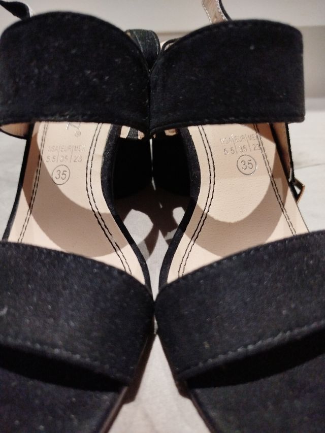 Sandalias Marypaz negras - talla 35