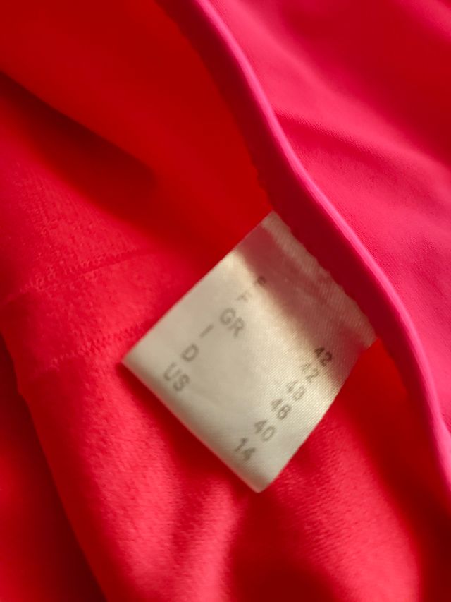 Conjunto bikini rosa fucsia talla XL