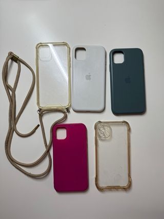 Fundas iPhone 11 (5 unidades)