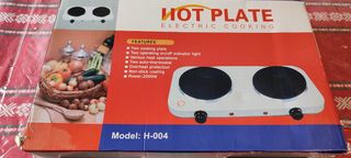 Hornillo eléctrico doble