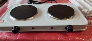 Hornillo eléctrico doble