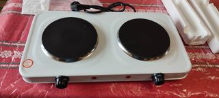 Hornillo eléctrico doble