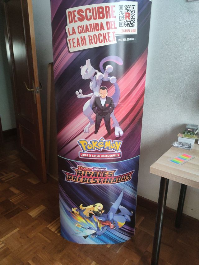Cartel publicidad Pokemon