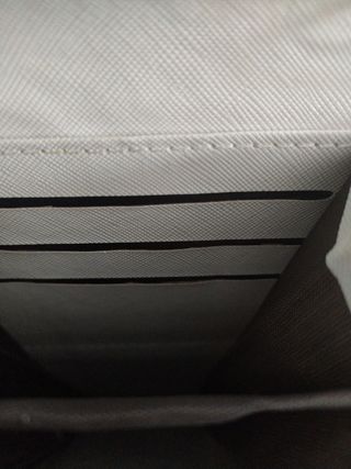 Bolso bandolera blanco roto