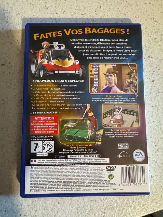 Les Sims Permis de Sortir - PS2