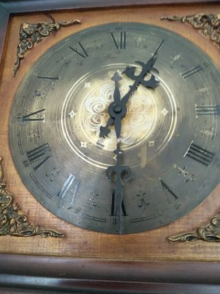 Reloj Pared Antiguo Marrón.Para restaurar