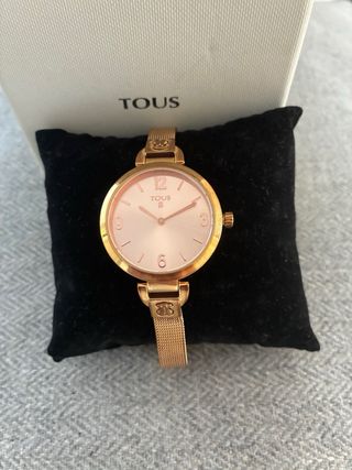 Reloj Tous dorado rosa