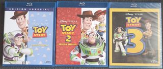 TOY STORY BLU RAY: 1-2 ED. ESPECIAL + 3 PRECINTADA