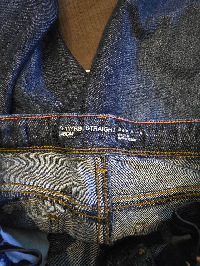 Calças Jeans - Ganga Straight 10 anos