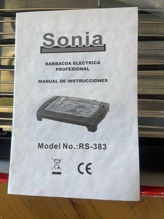 Barbacoa Eléctrica Sonia RS-383