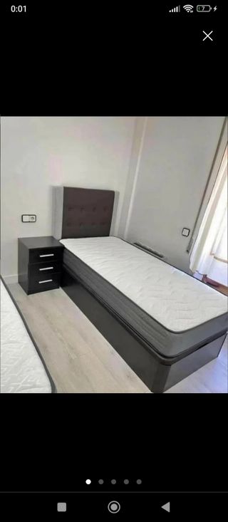 Canapé con colchón 135cm