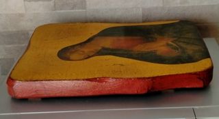 Icona sacra vintage legno 40x28cm
