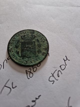 Moneda 10 céntimos Alfonso XII