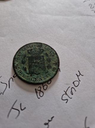 Moneda 10 céntimos Alfonso XII