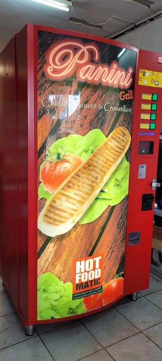 Cajero automático de bocadillos