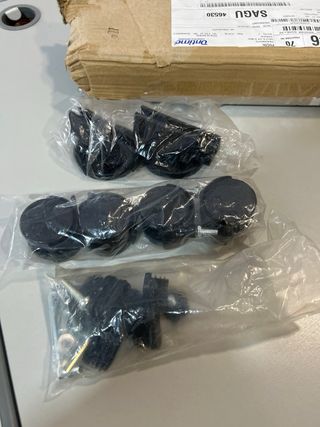 Pizarra blanca magnética móvil