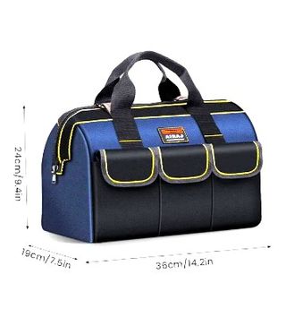 Bolsa herramientas AIRAJ 16" azul.  Nueva