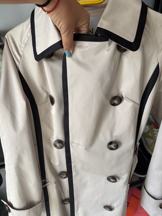 Gabardina beige Kling