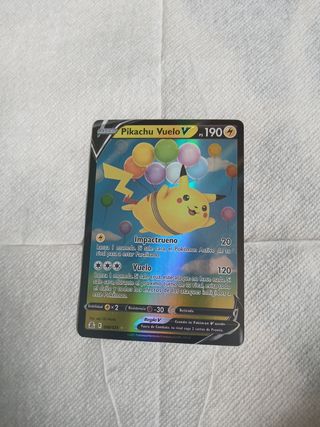 Pikachu Vuelo V - Carta Pokémon