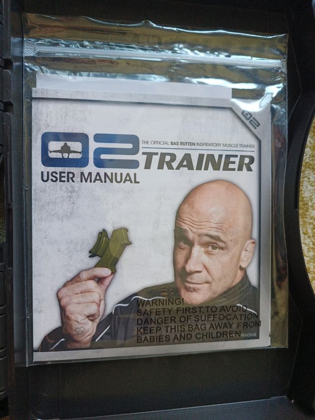 Entrenador respiratorio O2 Trainer Bas Rutten
