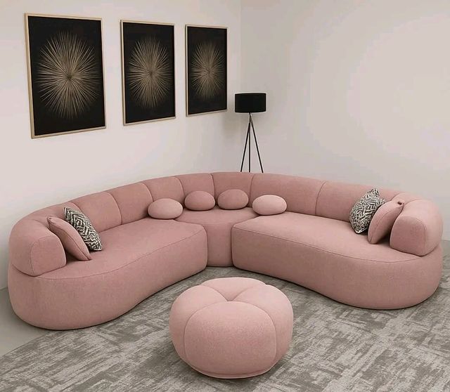 Sofá rinconero de tela