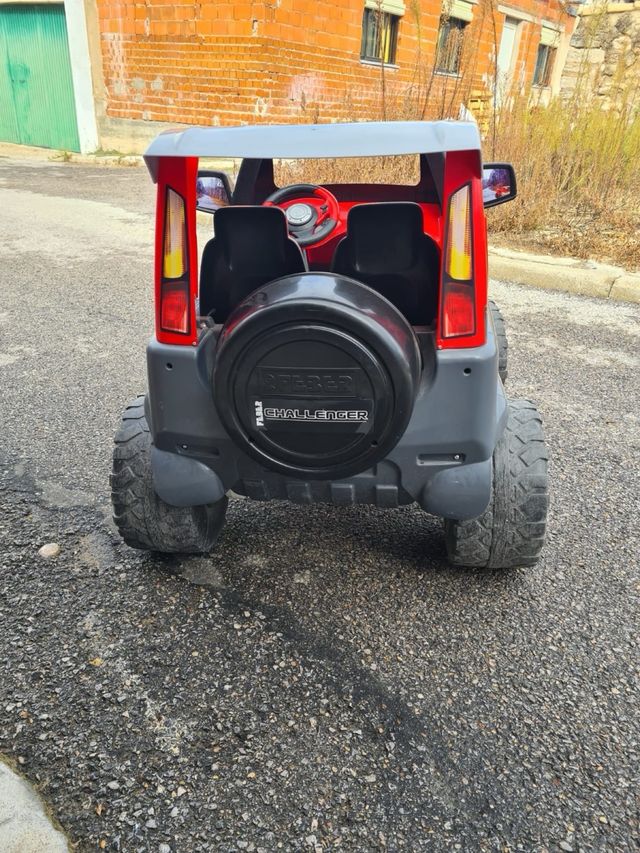 Coche eléctrico todoterreno niños