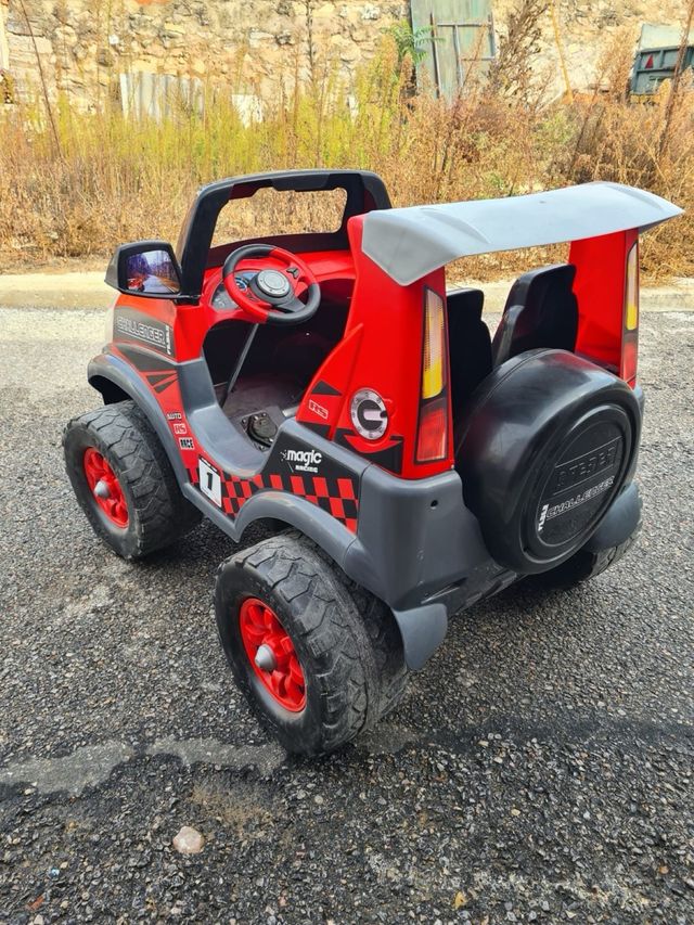 Coche eléctrico todoterreno niños