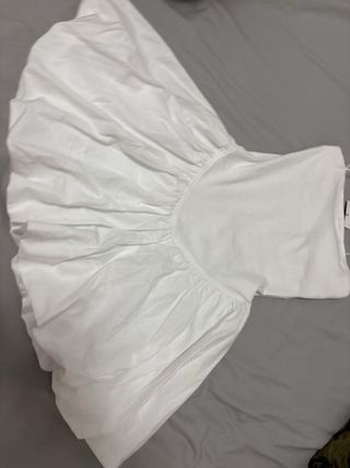 Vestido Zara blanco casual