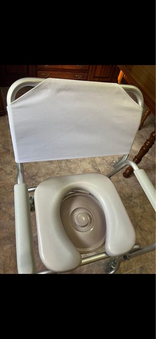 Silla WC con ruedas - Inodoro portátil