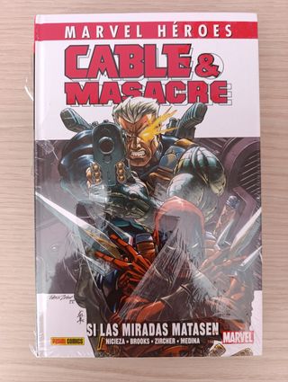 Cable Masacre Deadpool Marvel Héroes
