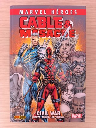Cable Masacre Deadpool Marvel Héroes