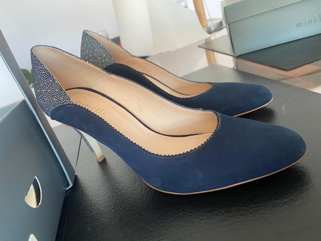 Minelli Zapatos tacón 40 Azul
