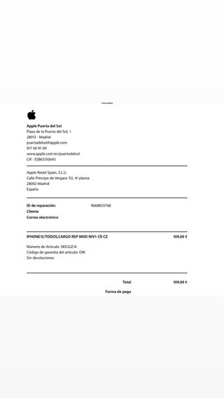 iPhone 15 Plus Azul 128GB